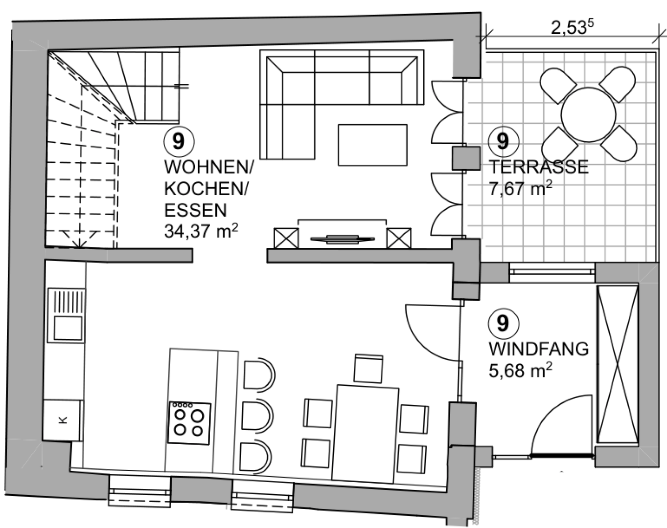 Grundriss EG