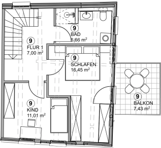 Grundriss DG